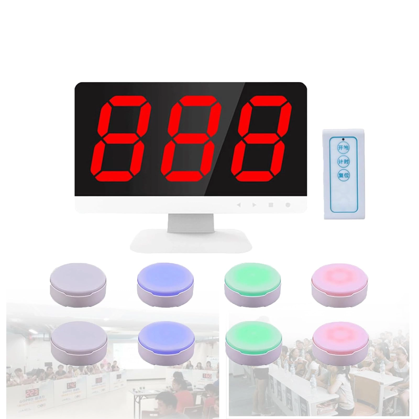 Quiz Answer Game - Wireless 100m 8groups