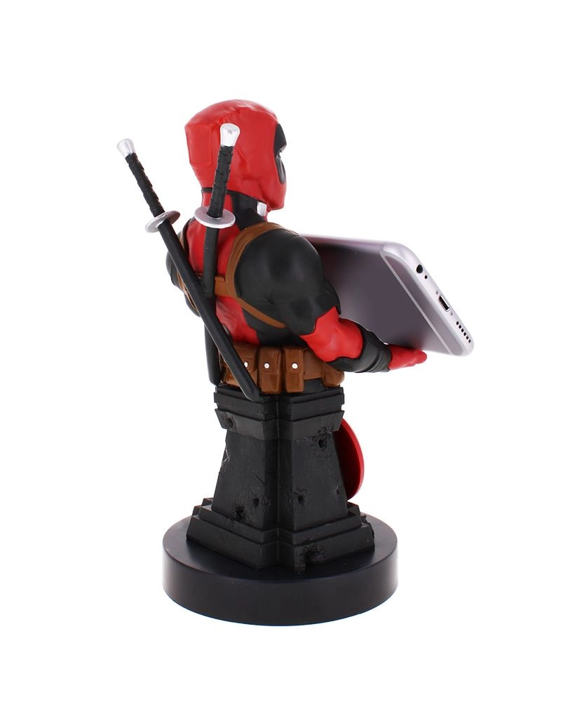 Deadpool Controller + Phone Holder + Charging Cable - PS4