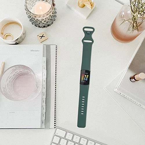 Silicone Watch Band for Fitbit Charge 5