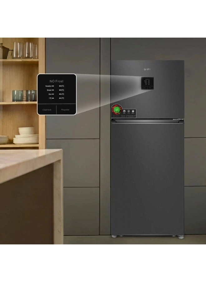 Top Mount Refrigerator - Total No Frost External LED Display