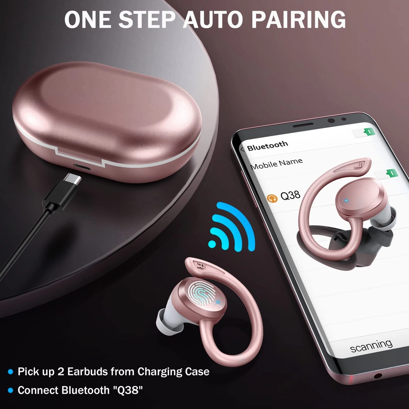 Q38 Wireless Earbud