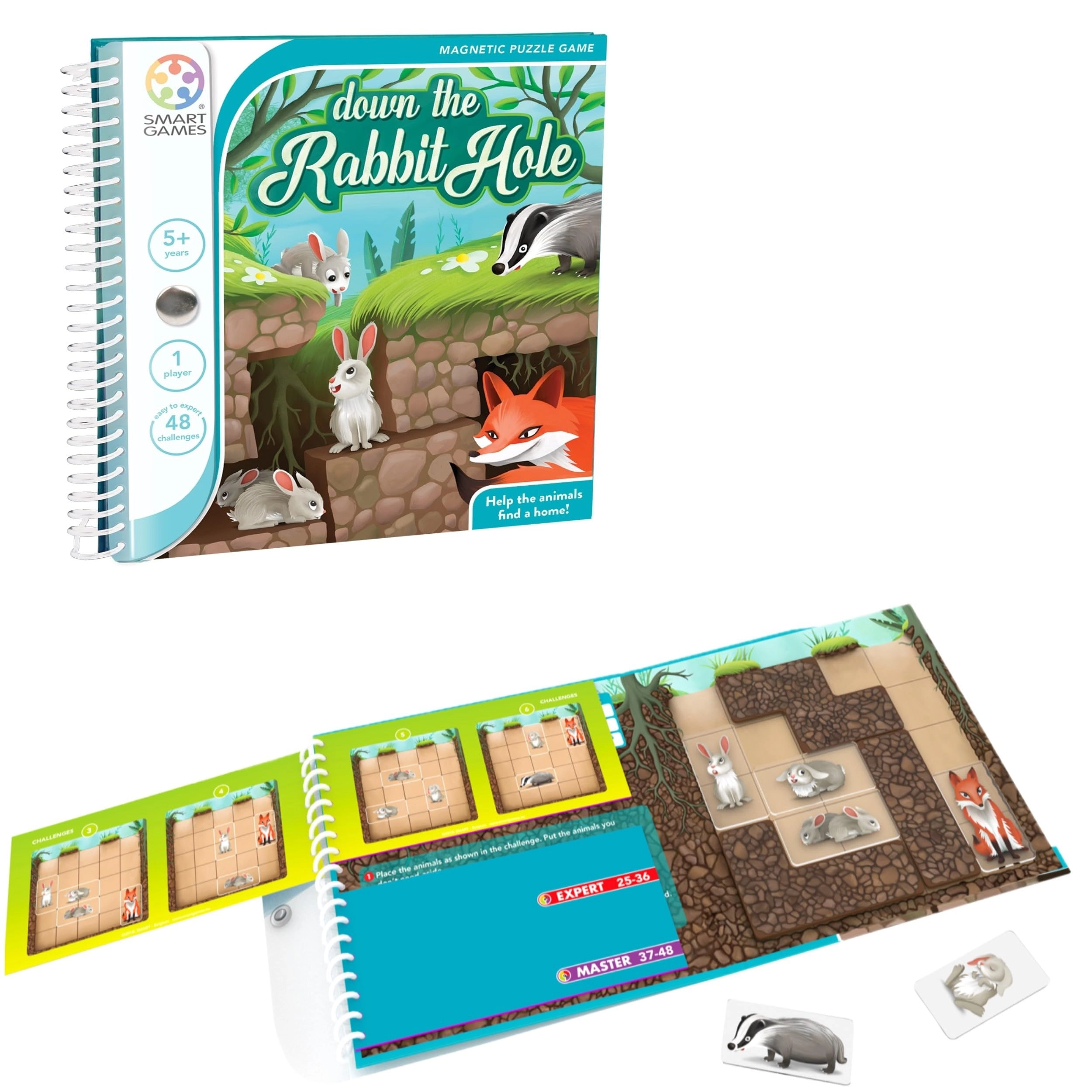 SmartGames Down The Rabbit Hole Puzzle (SGT 290) - 1 pcs