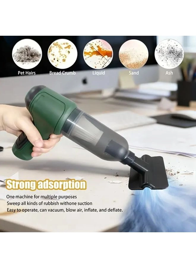 4-in-1 Wireless Handheld Vacuum Cleaner - 2000mAh