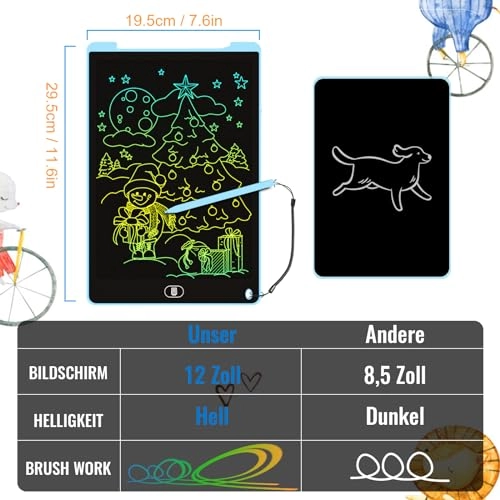 LCD Writing Board - 3+ years 2 pcs