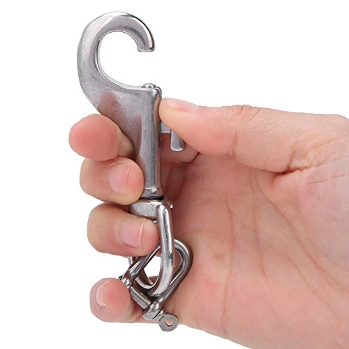 Single End Bolt Snap - stainless steel 57g