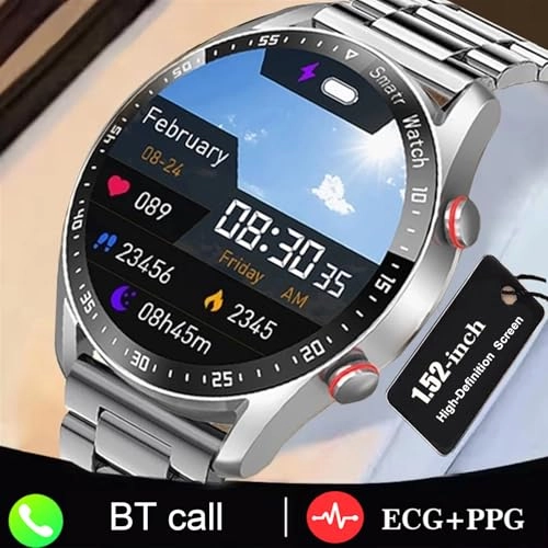 Smart Sport Watch Silver steel