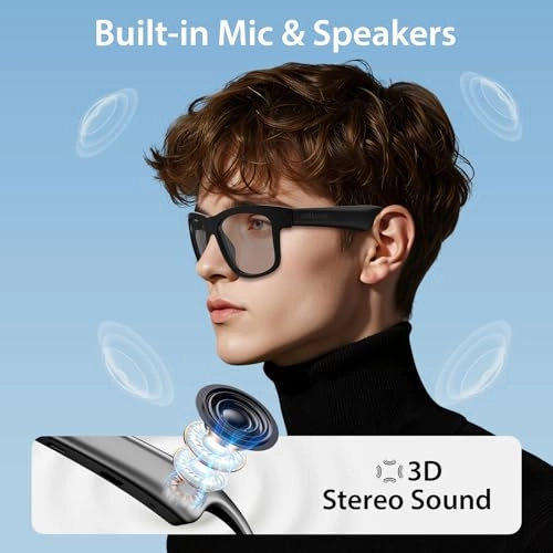 Bluetooth Glasses - Polarized UV400 Speakers