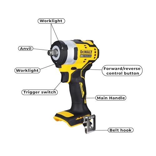 DCF911N-B1 - 542 Nm 1/2''