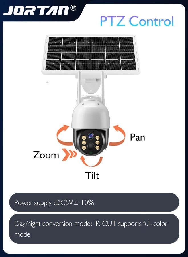 Solar Security Camera 3840 X 2160
