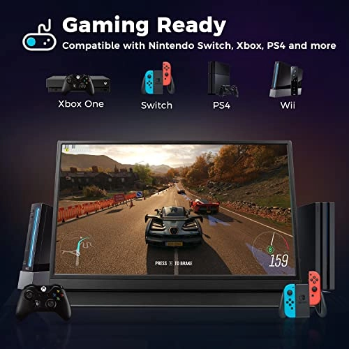 Portable Monitor - FHD 1080P 15.6''