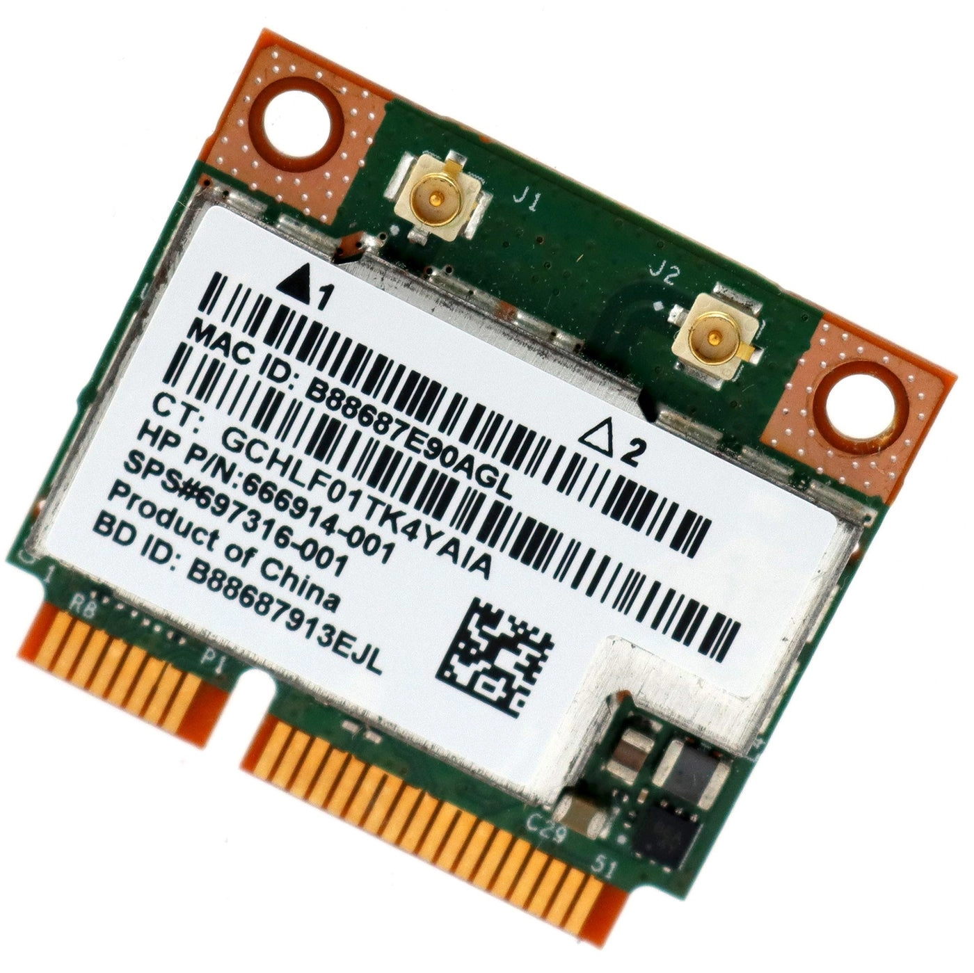 Deal4GＯ BCM943228HMB - Dual Band Half Mini PCie Wireless