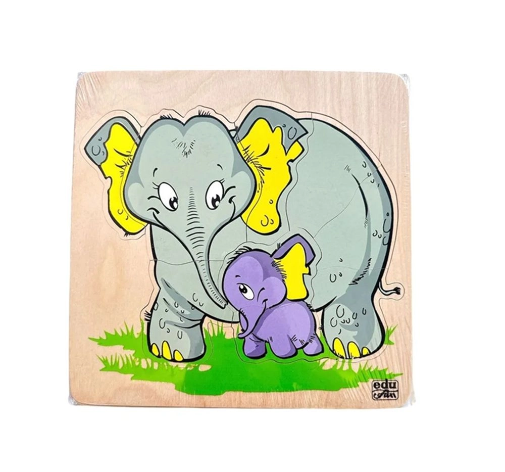 Animal And Baby Puzzle - 3 + 9pcs