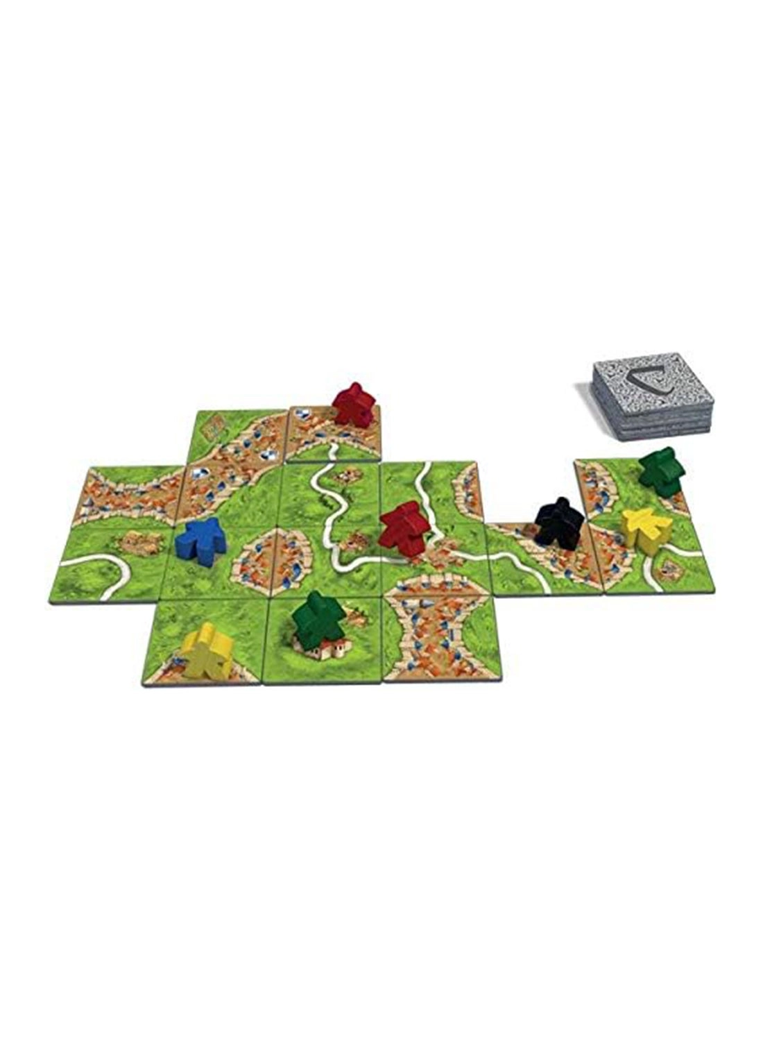 Carcassonne: Official Version - River and Lord Mini-Expansions (English, Arabic)