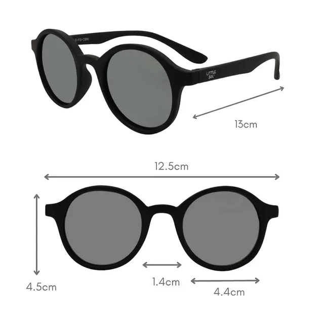 Cleo - Mirrored Black