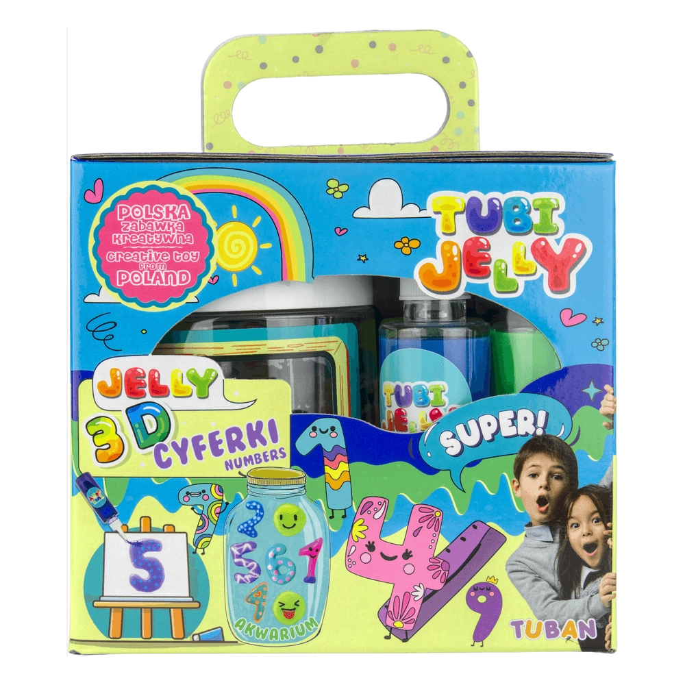Tubi Jelly 3D Numbers Activity Kit - 8 years and above