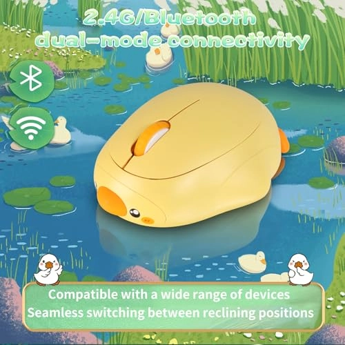 Cute Penguin Bluetooth Wireless Mouse - USB