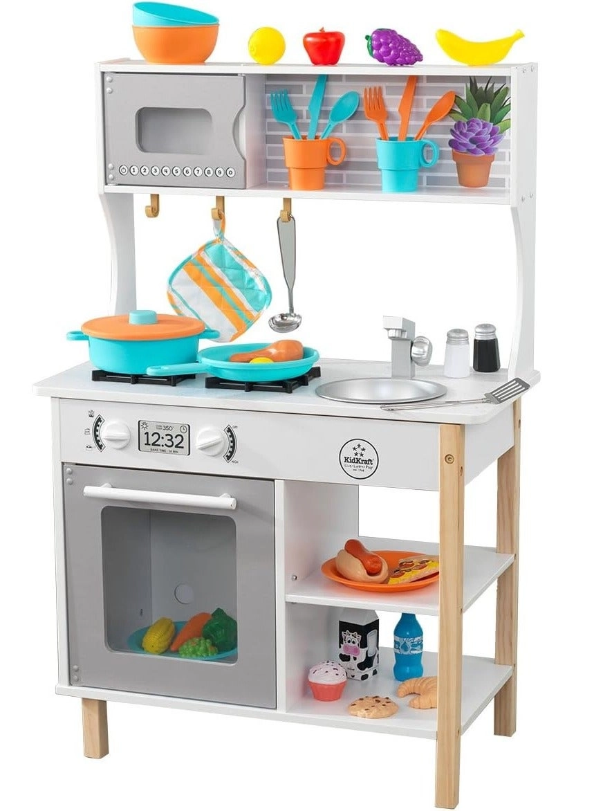 KidKraft All Time Play Kitchen - 38 pcs (DBT-53370)