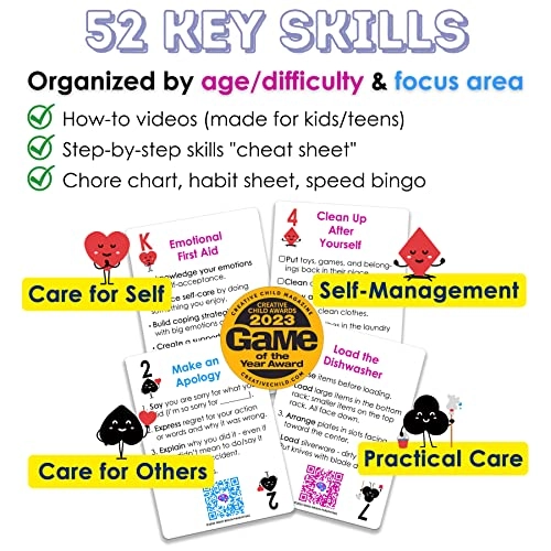 52 Essential Life Skills - 4 years and up