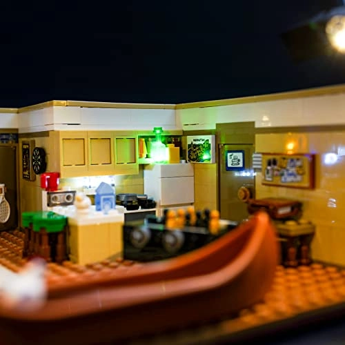 Led Lighting Kit for The Friends Apartments - Compatible with 10292