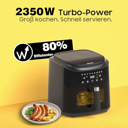 Hot Air Fryer XXL AF80D10W-1