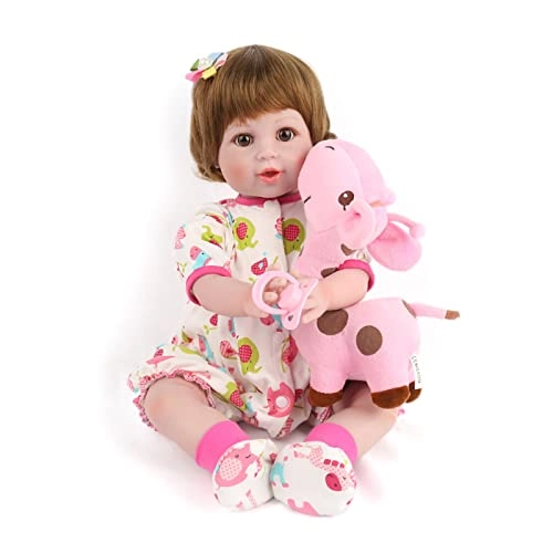 Reborn Baby Doll - 55cm 22" Vinyl Cotton Body
