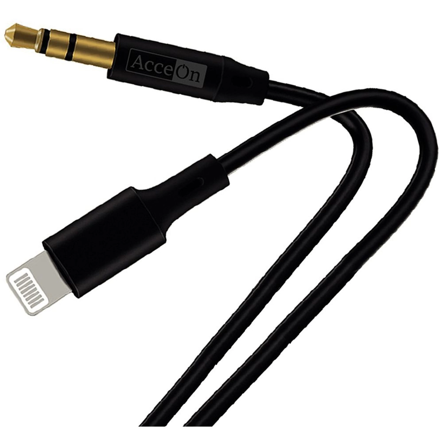 Acceon Lightning To Aux Lightning to 3.5mm Cable 1m