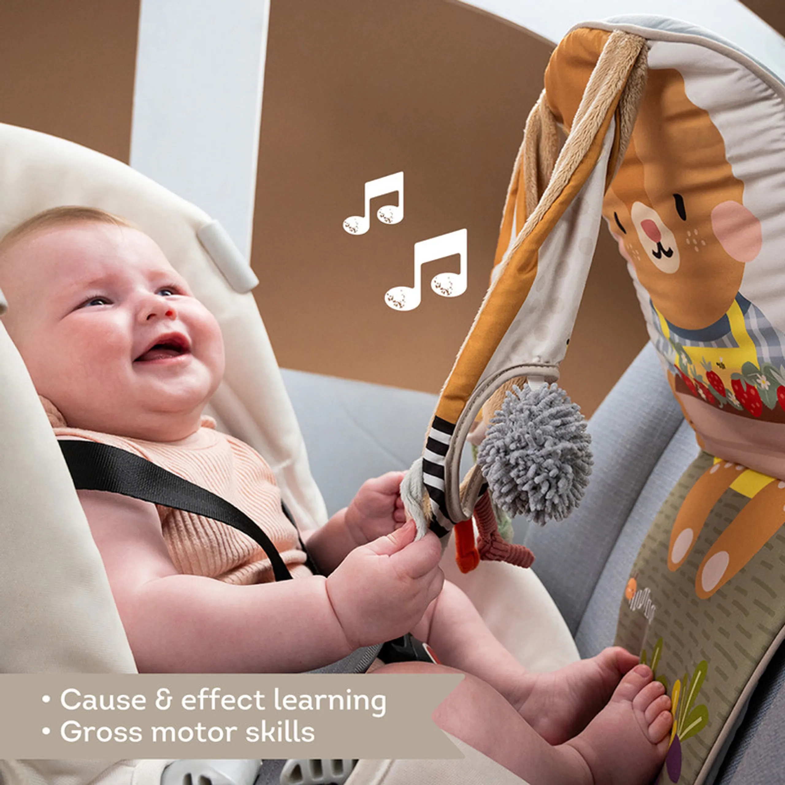 Bunny Play & Kick Car Toy