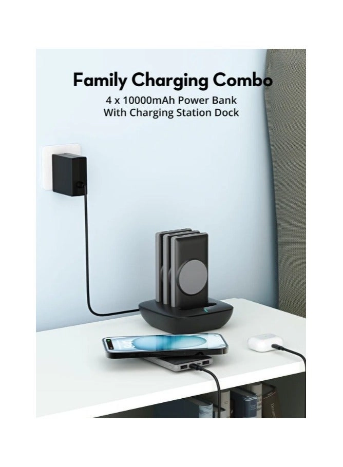 4-in-one power bank - 10,000mAh