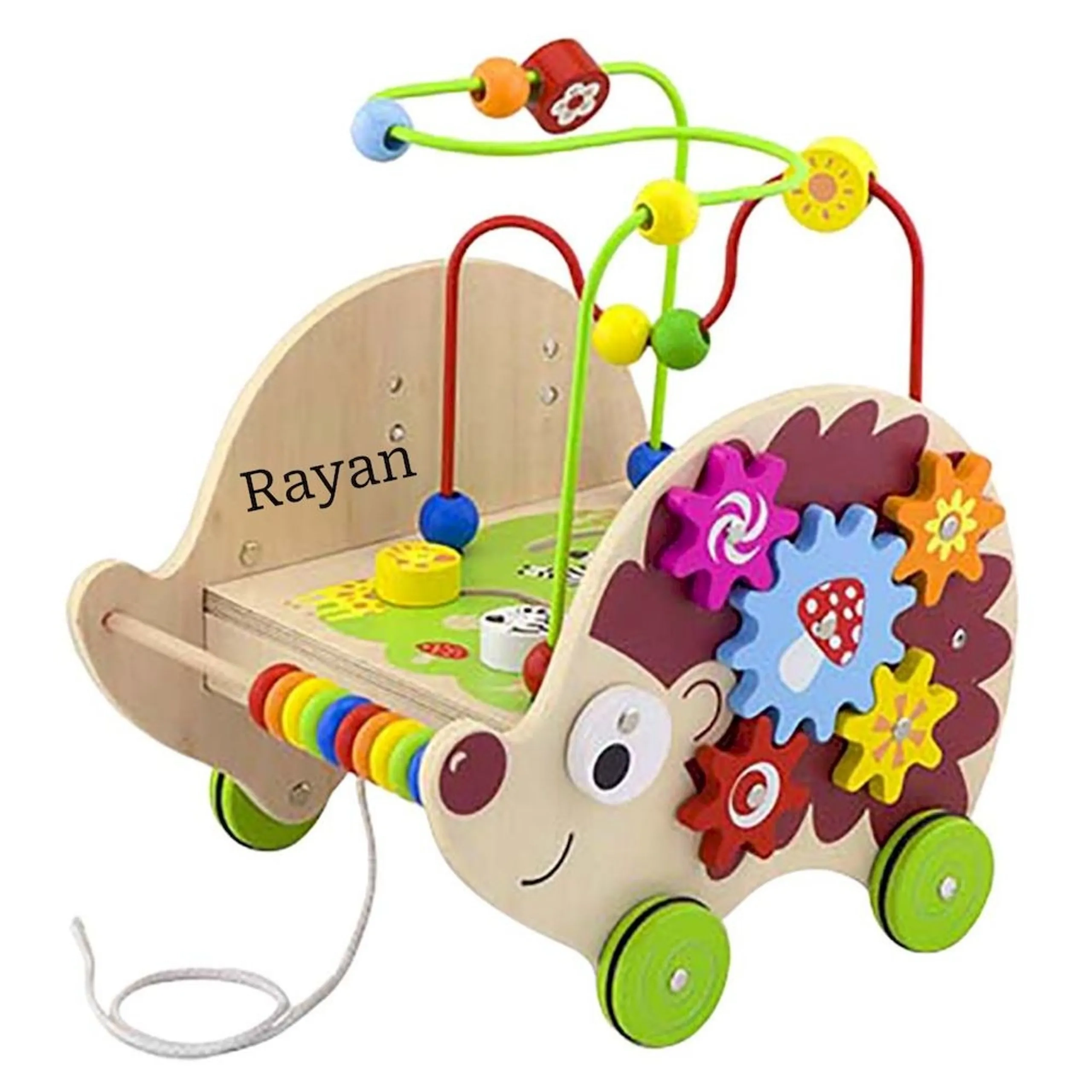 VIGA 5-in-1 Pull-along Activity Hedgehog