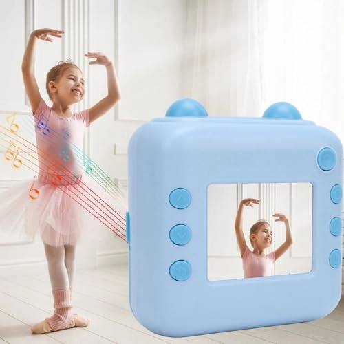 Cute Print Camera - 24MP Instant Blue
