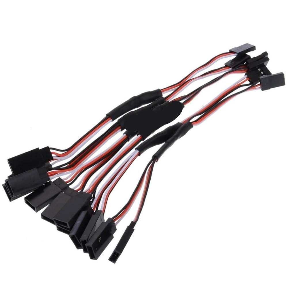 XsidY1011 Line Servo Y Extension Wire Cable - 30cm Pack of 10