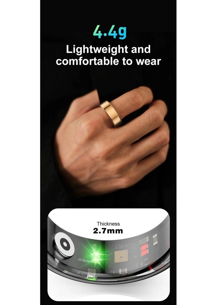 Smart Ring - Heart Rate Waterproof Black #11