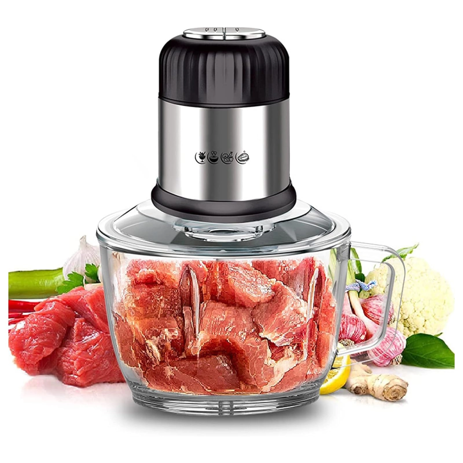 IxapA Grinder Chopper Mincer - 2L 800W
