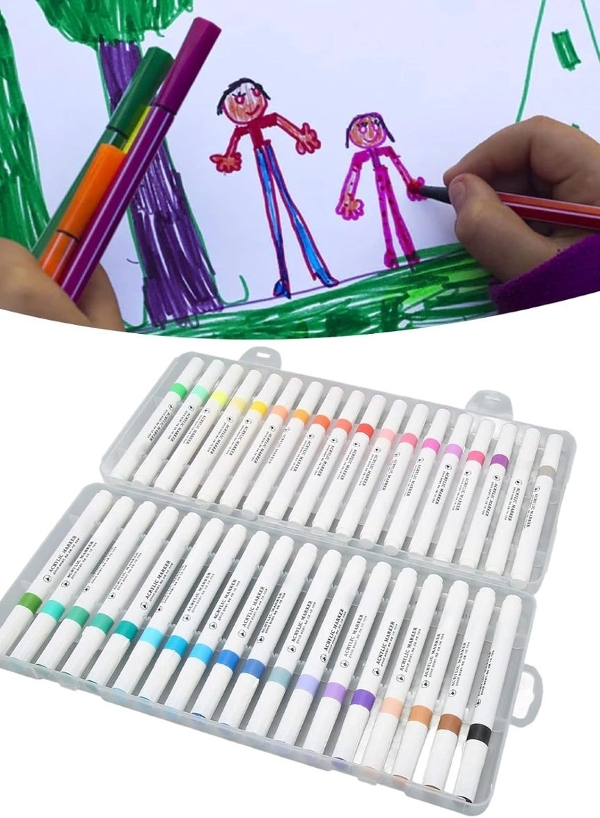 Acrylic Marker Set - 80-Color