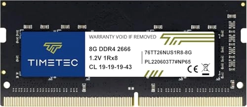 Timetec PC4-21300 - 8GB 2666MHz 260 Pin SODIMM DDR4