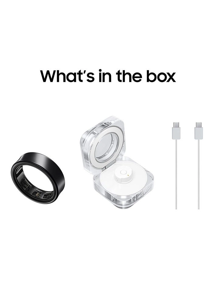 Galaxy Ring - Size 8 Titanium Black