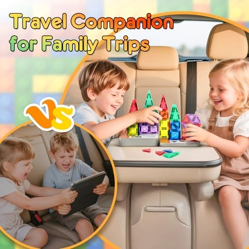 Magnetic Tiles Construction Set - 42 pcs