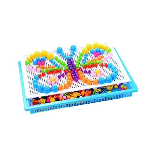 Jigsaw Toy Pegboard - 3 years+ 296 pieces