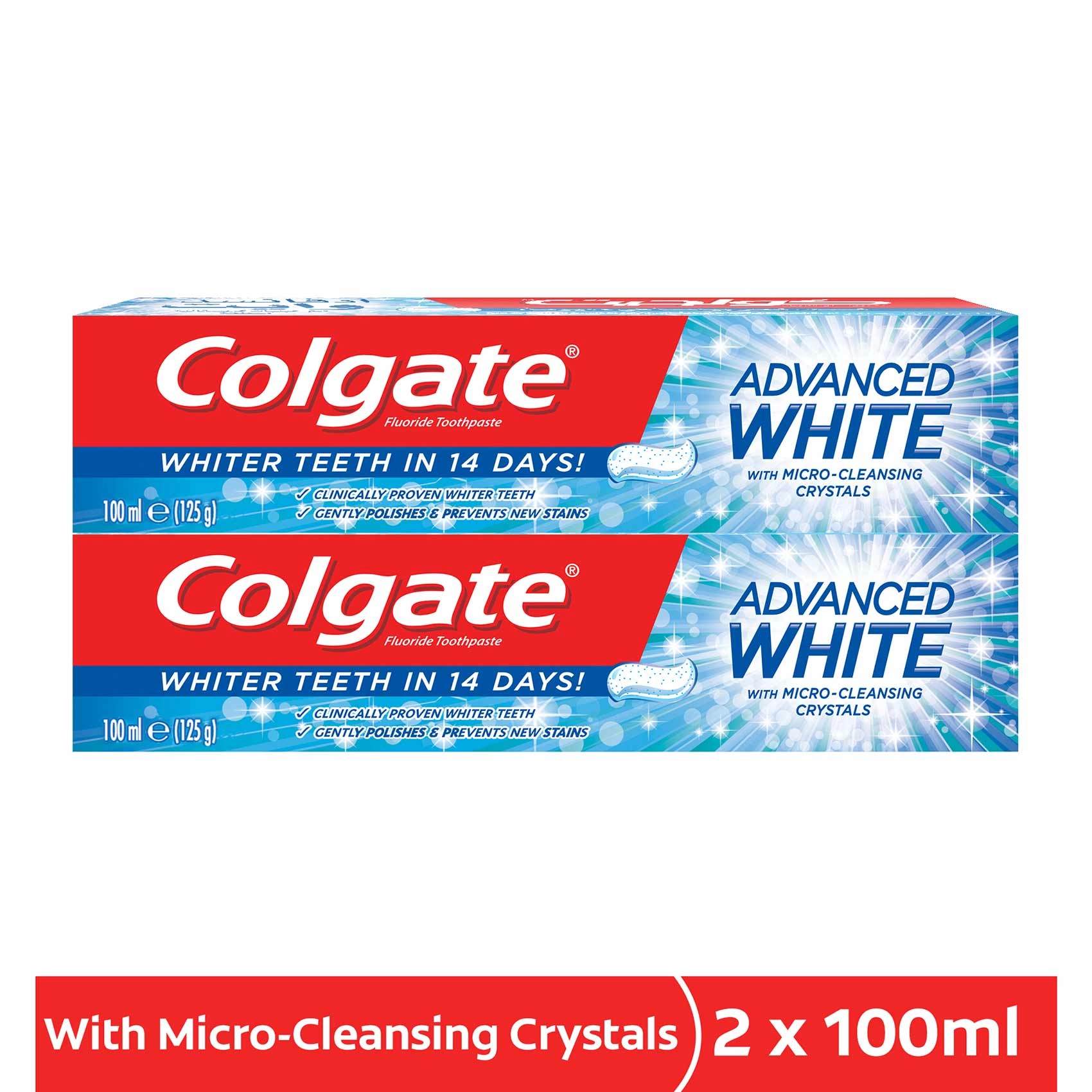 Advanced White Toothpaste 2 x 100 ml
