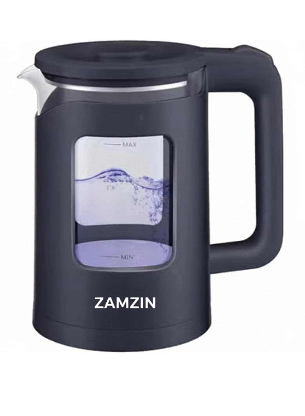 ZAMZIN Glass Body Electric Kettle