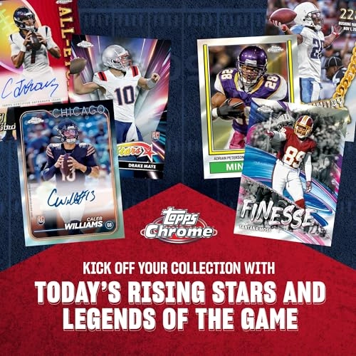 2024 Chrome Football Value Box - 7 Packs