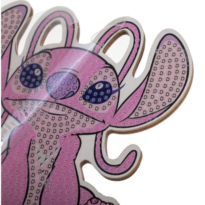 Disney Stitch Angel Crystal Art Buddy