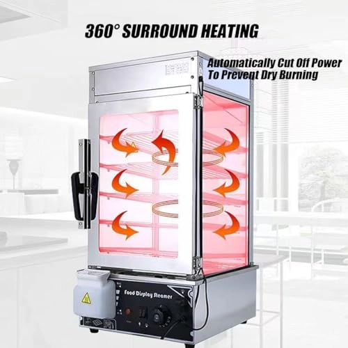 Dim Sum Electric Steamer - 1200W 5 Layers