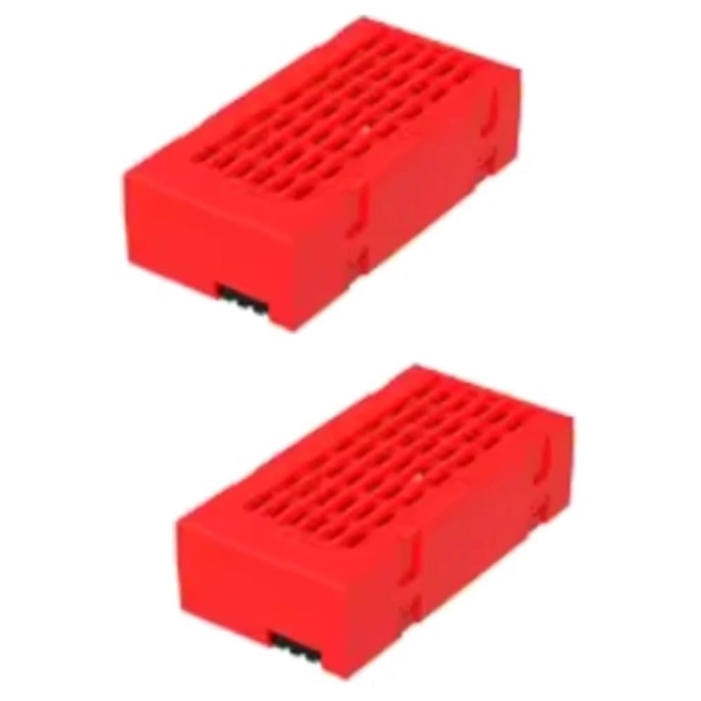XsidY1011 K26MAX - 2PCS Battery Red 1 Amp Hours