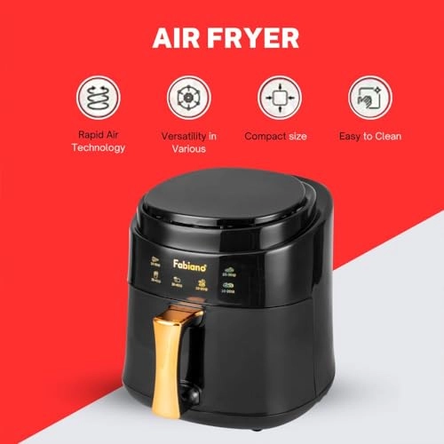 Digital Touch Control Airfryer FAB-777- BLACK