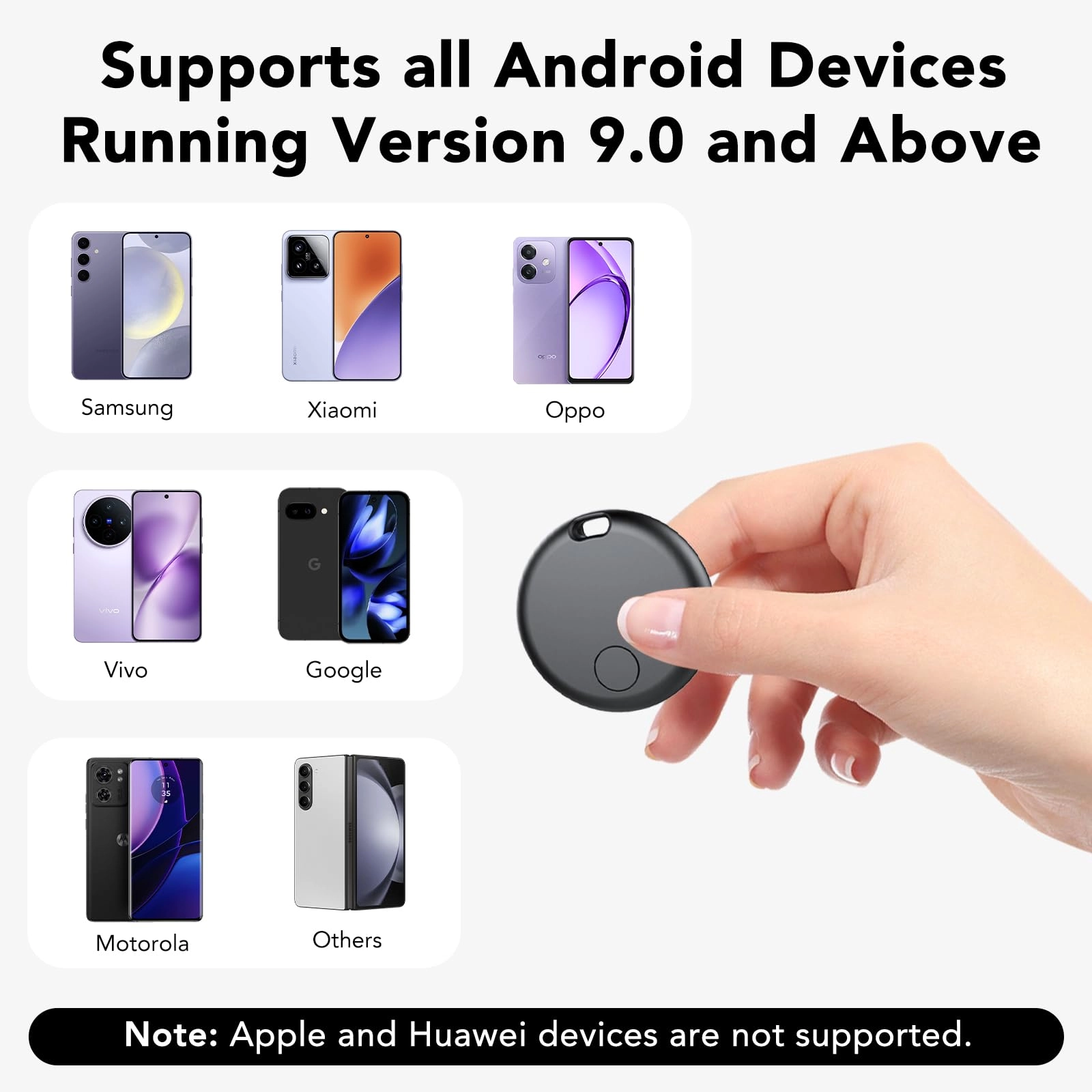 Smart Tracker Tags - Android IP67 40 Meters