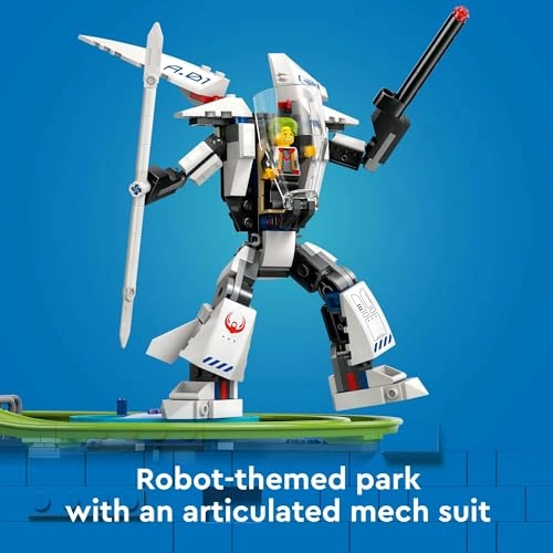 City Robot World Roller-Coaster Park (60421) - 8 Minifigures