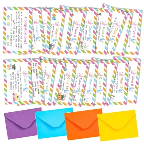 Easter Hunt Game - 15 years and up 22 pieces