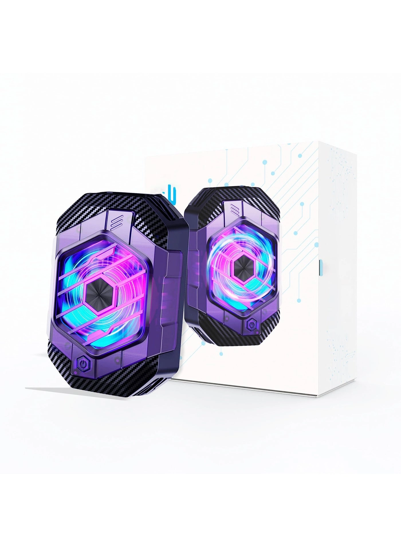 Cell Phone Cooler - LED Three-Speed for iPhone Android