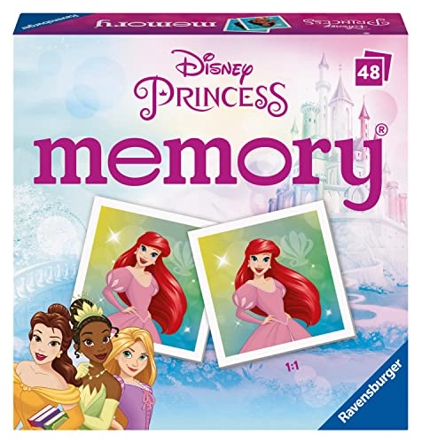 Disney Princess Mini Memory Game - 3 years and up 48 pieces